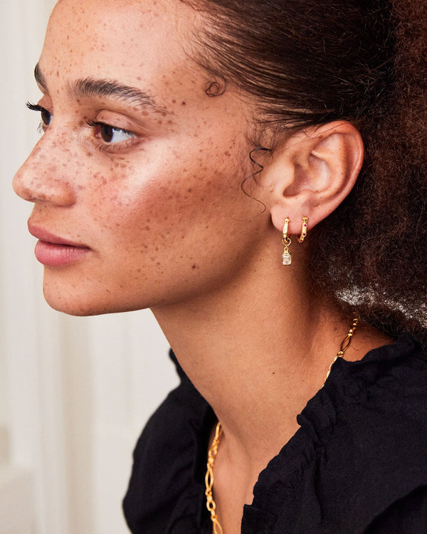 Lena  Hoop Earrings