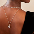 Vintage link silver heavy chain